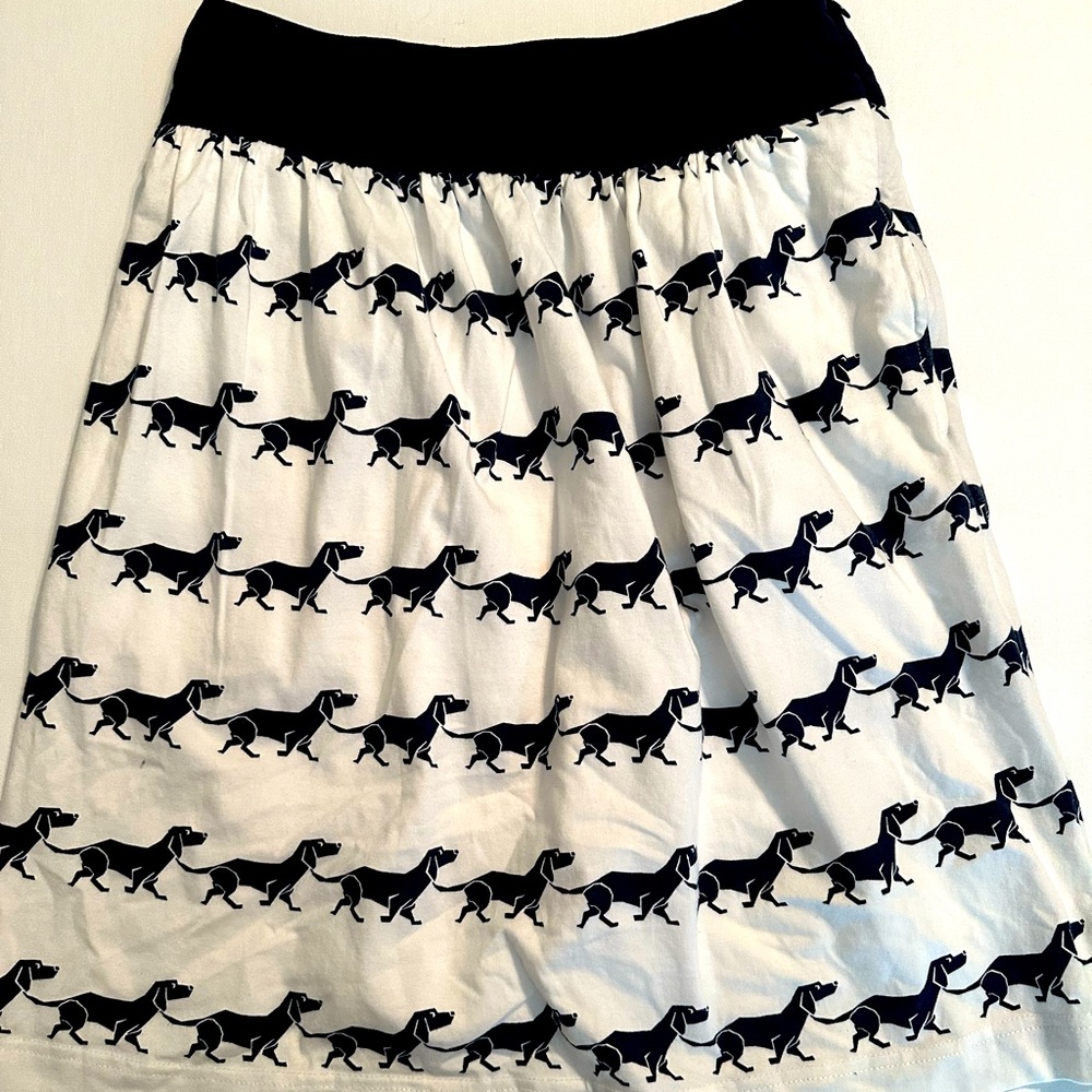 eShakti Hound dog skirt.